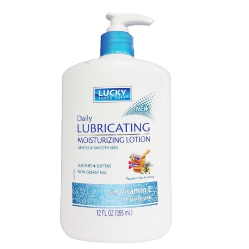 LUCKY Lubricating Lotion VITAMIN E 12oz /12