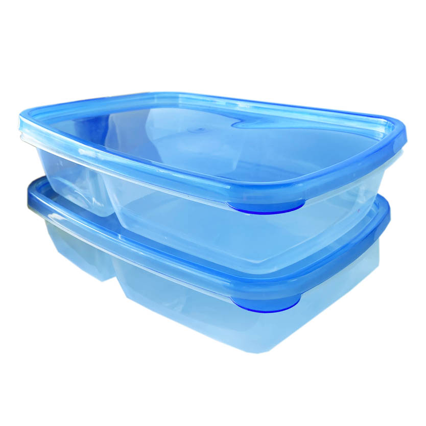 BRANDELLO Plastic Container W/Division 2PK /48