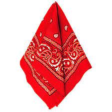 BANDANAS RED 12-PK