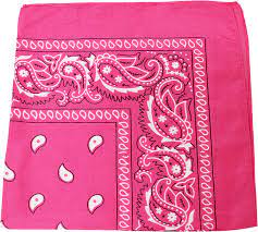 BANDANAS PINK 12-PK