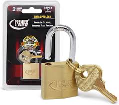 BRASS PADLOCK GOLD 30mm-1.1/4" SBP05 /144