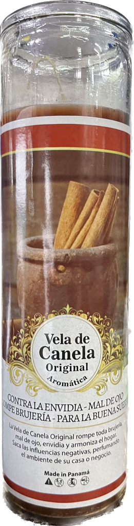 CANDLE FRAGRANCE 8" CANELA 12PK BROWN