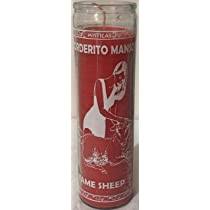 CANDLE CORDERO MANZO 12PK RED