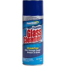 POWER HOUSE FOAMING GLASS CLEANER 12oz /12