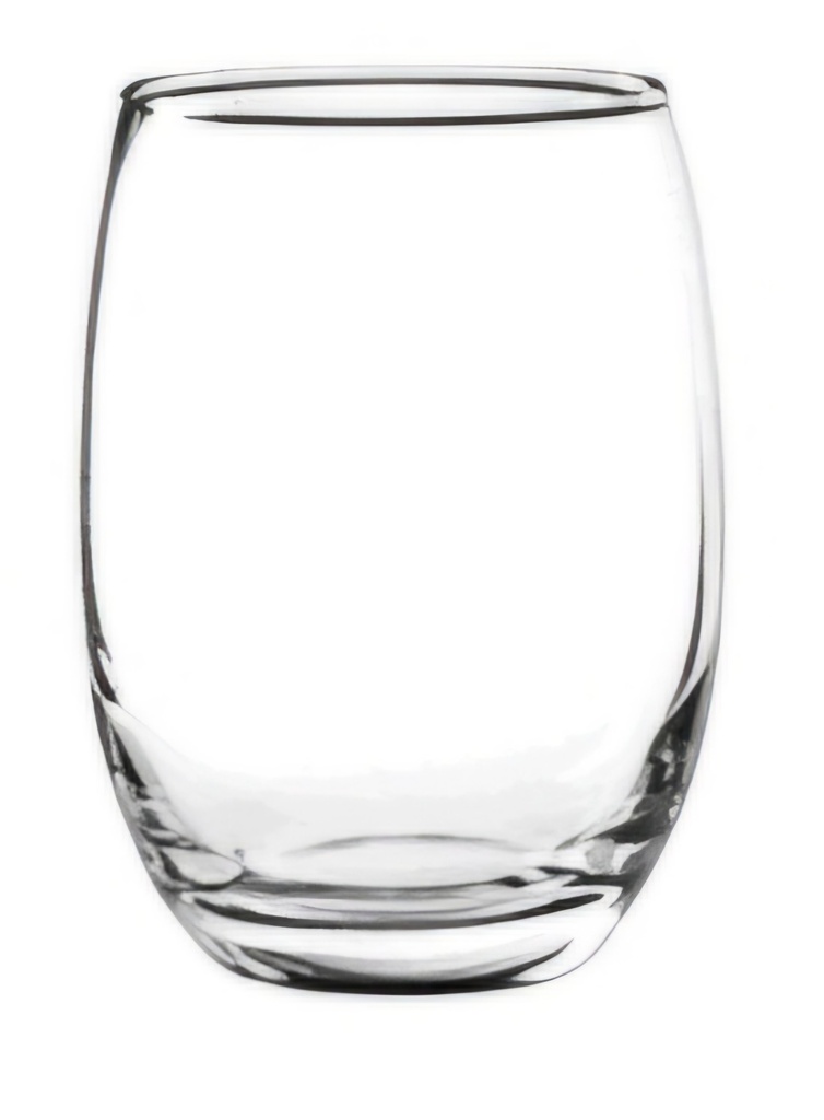 CRISTAR GLASS WINE STEMLESS MIKONOS 16oz - 12pk