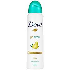 DOVE DEOD SPRAY Go Fresh pear & aloe 150ml /12