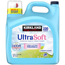 Kirkland Ultra Soft Fabric Softener Fresh Scent187oz/2