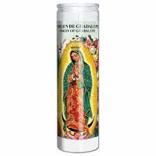 CANDLE 50 HR 3" CARIDAD DEL COBRE 12PK YELLOW