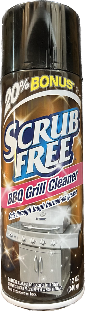 SCRUB FREE BBQ GRILL CLEANER 12oz /12