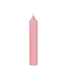 CANDLE JUMBO PINK 12PK /4