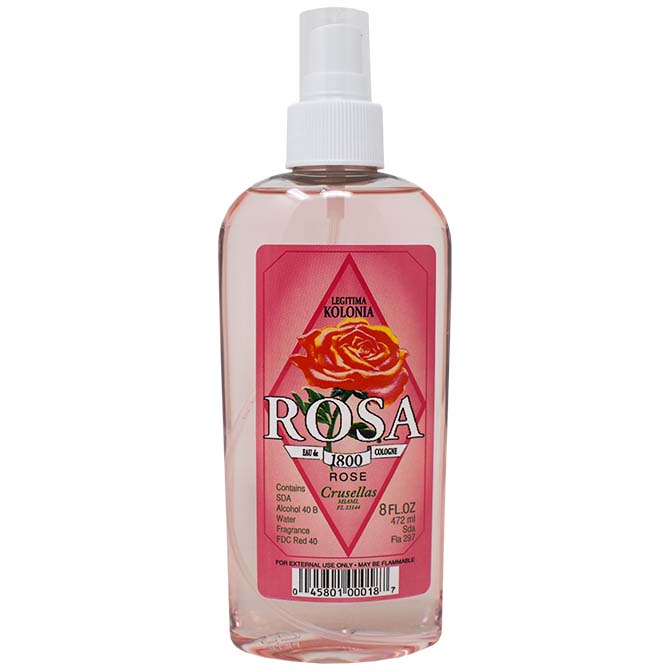 KOLONIA 1800 ROSA SPRAY 8oz /12