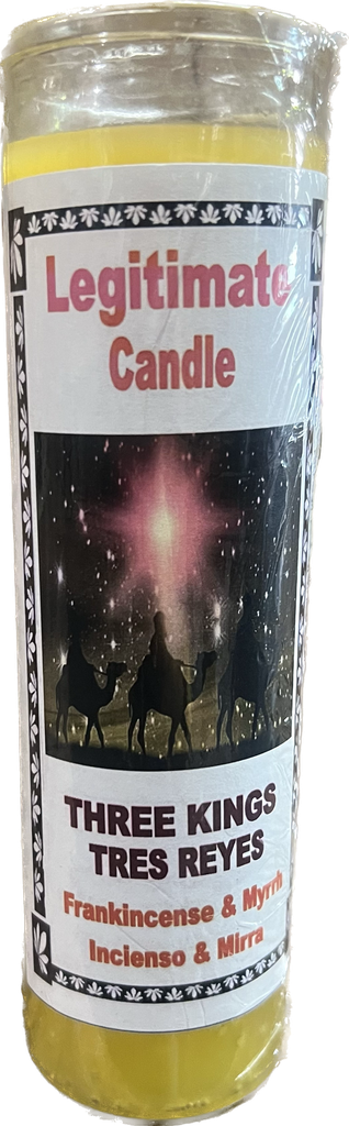 CANDLE LEGITIMATE THREE KINGS 12PK