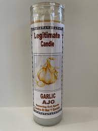 CANDLE LEGITIMATE GARLIC 12PK