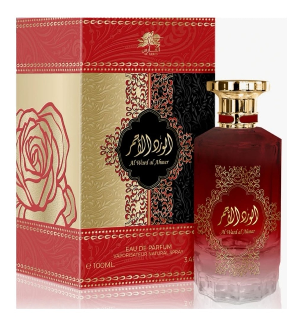 Arabic Perfume AL WARD AL AHMER Eau De Parfum 3.4oz /6