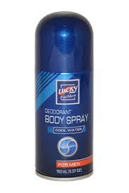 LUCKY DEOD. SPRAY COOL WATER 5oz /12