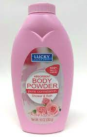 LUCKY BODY POWDER ROSY DREAM 10oz /12