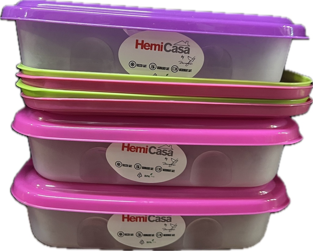 Freeze & Heat Food Storage Container 2Lt - 67oz /48