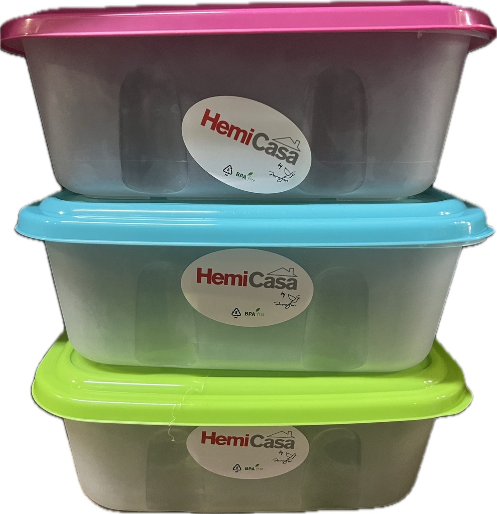 Freeze & Heat Food Storage Container 2.9Lt-98oz /48