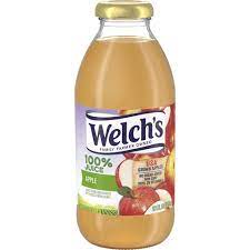 WELCHS APPLE JUICE 100% 16oz - 12PK