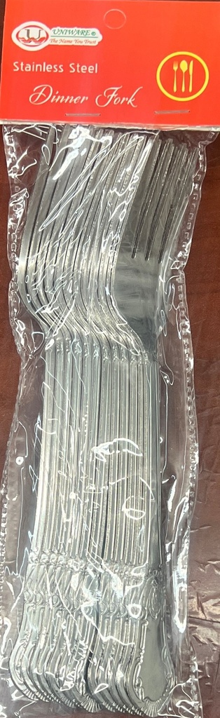 S/S DINNER FORK SET 12PK /50