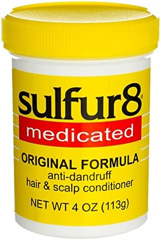 SULFUR 8 MEDICATED HAIR/SCALP JAR 4oz /12