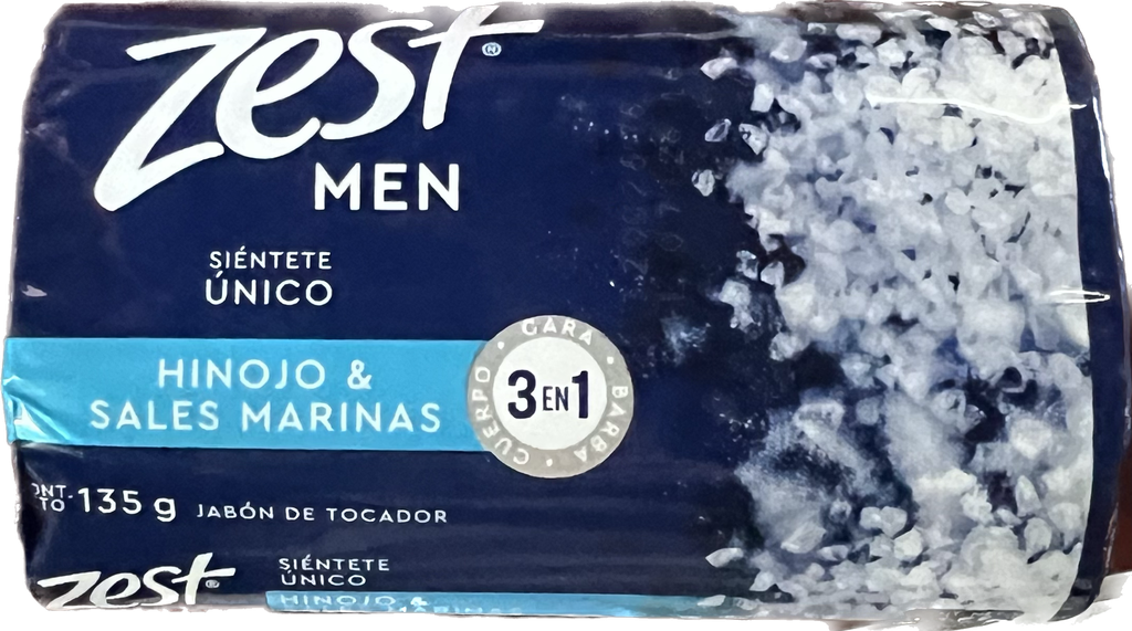 ZEST SOAP FRESCURA MARINA FOR MEN 135g /72
