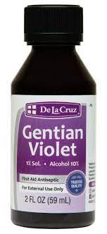 DLC GENTIAN VIOLET / 1oz /12  8/25