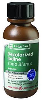 DLC YODO BLANCO / Decolorized IODINE 2% 1oz /12 5/25