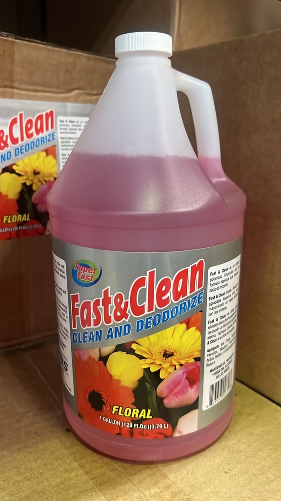 SUPER FAST ALL PURPOSE CLEANER FLORAL 1GL /4