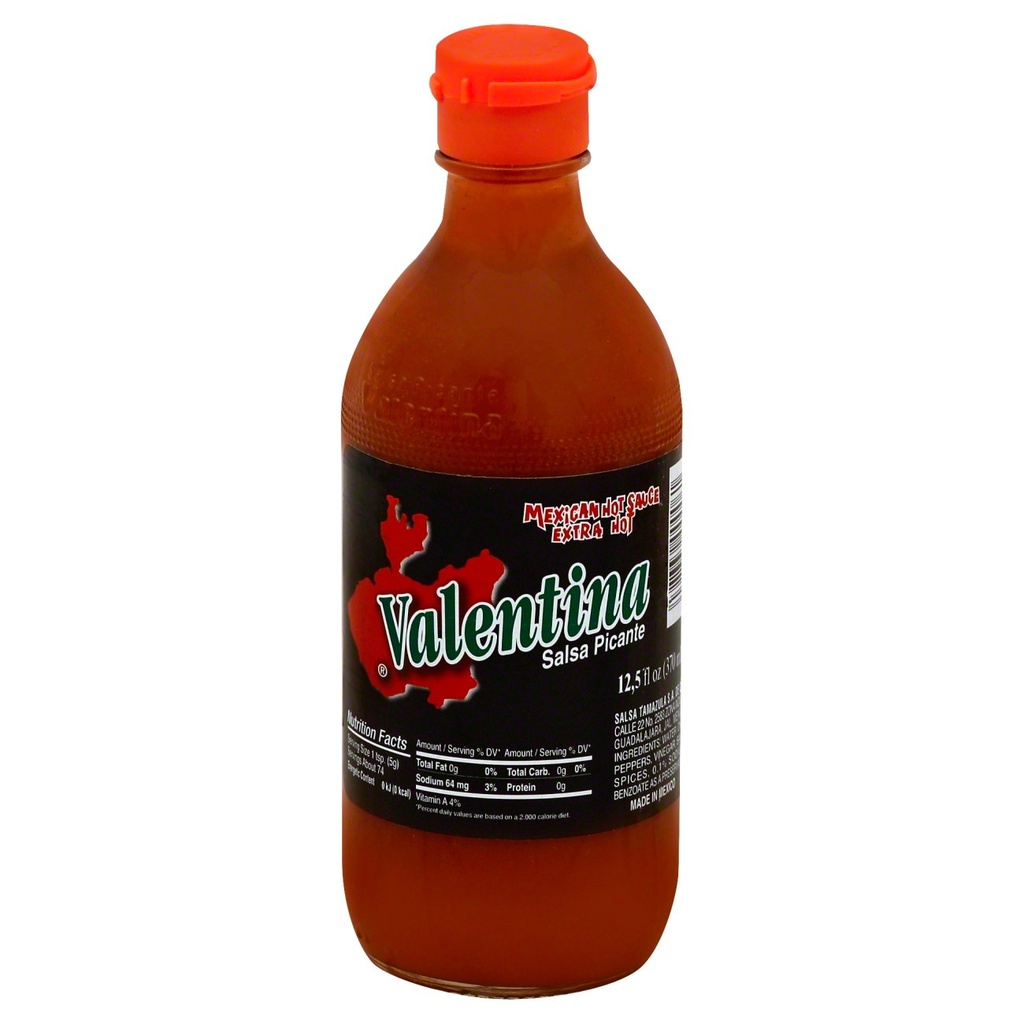 VALENTINA SALSA NEGRA / HOT SAUCE 12.5 /24