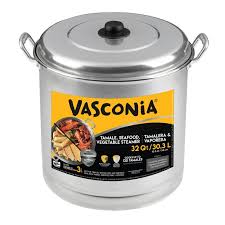 SET VASCONIA  TAMALERA / VAPORERA  45QT & 30QT