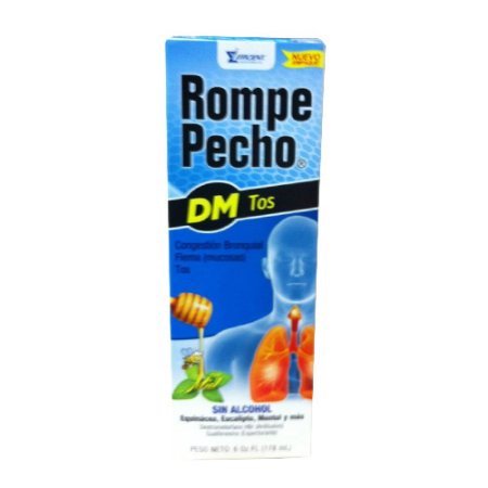 ROMPE PECHO DM COUGH SYRUP (AZUL) 6oz /24