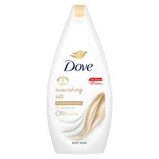 DOVE BODY WASH NOURISHING SILK 450ml/12