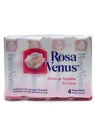 ROSA VENUS SOAP PINK 150g 4PK /10