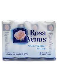 ROSA VENUS SOAP BLUE 150g 4PK /10