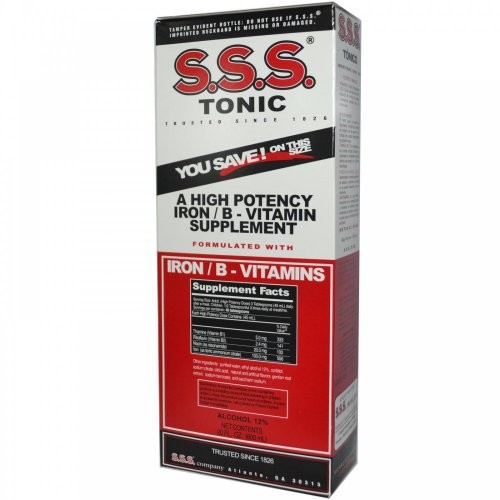 S.S.S. TONIC 10oz /12 exp 6/28