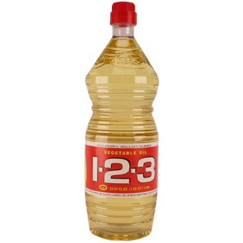 123 VEGETABLE OIL 33.8oz /12