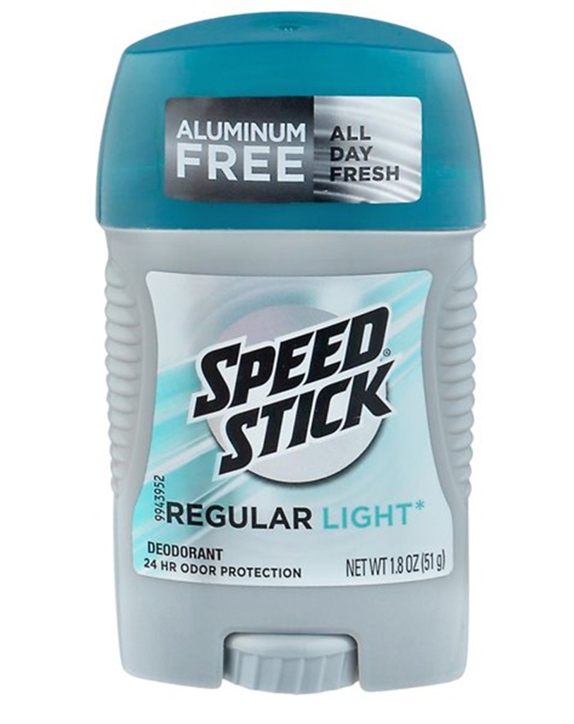 MEN'S SPEED STICK DEOD. GEL REG LIGHT1.8oz /12