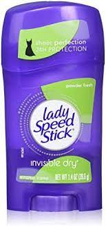 LADY SPEED STICK POWDER FRESH GREEN 1.4oz/12