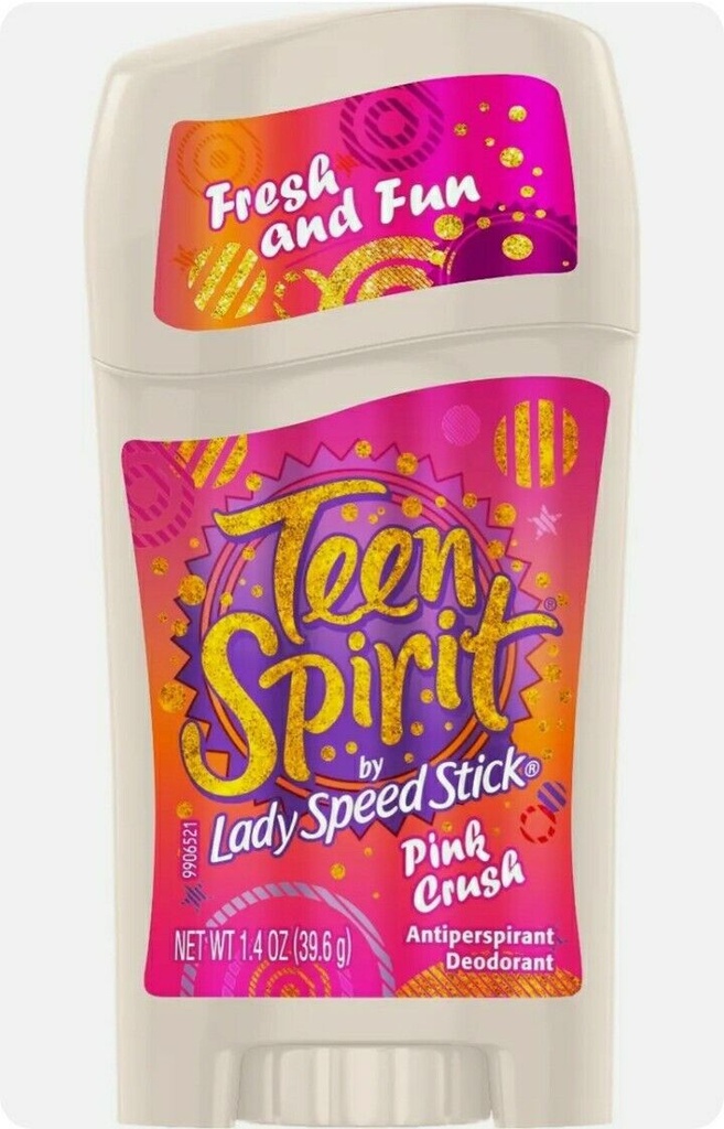 LADY SPEED STICK DEOD. TEEN SPIRIT 1.4oz/12