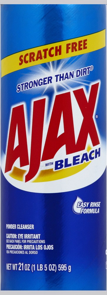 AJAX POWDER W/BLEACH 21oz /12