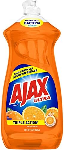 AJAX DISHWASH ORANGE 28oz /9