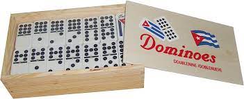 DOMINO 2/9 WOOD BOX CUBA /18