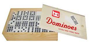 DOMINO 2/9 WOOD BOX B/C /18