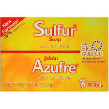 GRISI SOAP BIO SULFUR / AZUFRE 4.4oz /144