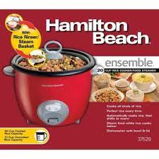 Hamilton Beach Rice Cooker 10 Cups Red HB37538 /3