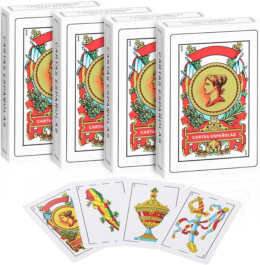 PLAYING CARDS SPANISH 12-PK /12