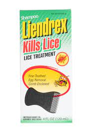 LIENDREX SHAMPOO 4oz /12 exp 8/27