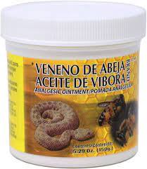 Aceite Vibora / Veneno De Abeja 5.29oz /32 exp 4/26
