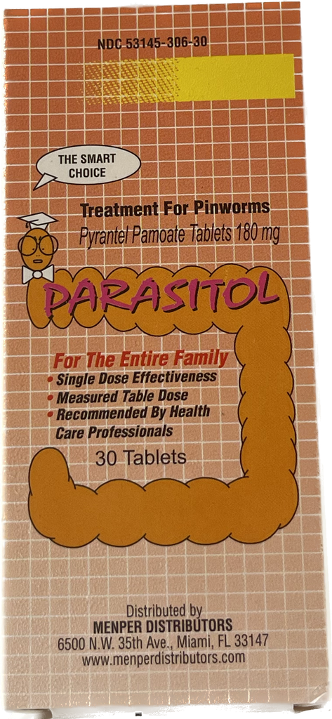 PARASITOL CAPLETS 30 Caplets